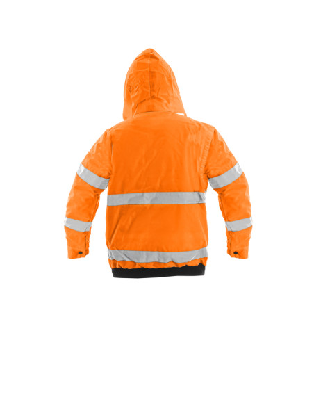 Blouson Hiver Haute Visibilité Manches Amovibles Homme CXS Leeds