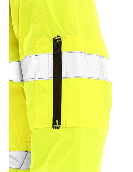 Blouson Hiver Haute Visibilité Manches Amovibles Homme CXS Leeds