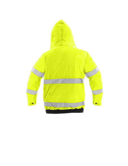 Blouson Hiver Haute Visibilité Manches Amovibles Homme CXS Leeds