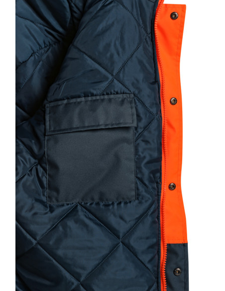 Parka Hiver Haute Visibilité Manchons Intérieurs Homme CXS Oxford