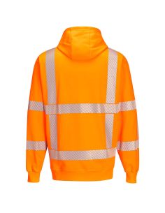 Portwest R477 High Visibility Sweatshirt with Segmented Stripes Class 3 2