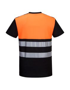 High Visibility T-Shirt with Segmented Stripes EN20471 PW311 Portwest 2
