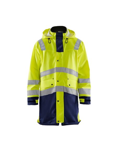 Veste de pluie longue renforcée Blaklader 4326 certifiée EN 343 Classe 4