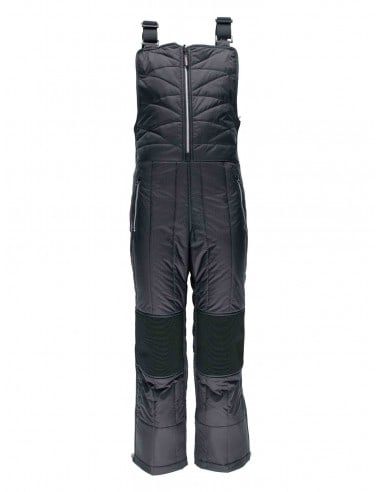 women's diamond quilted bib overalls RefrigiWear