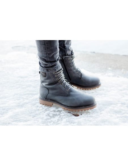 Winter Shoes Men's Leather and Wool Anfibio Isak