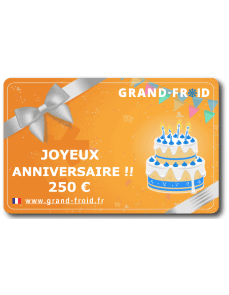 Gift Card Grand Froid 250€