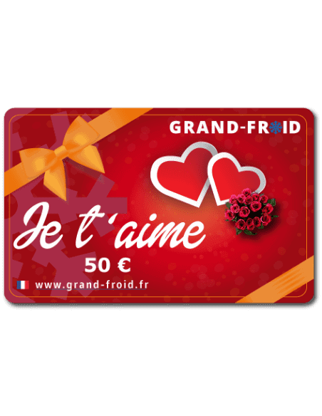 Carte Cadeau Grand Froid 50€