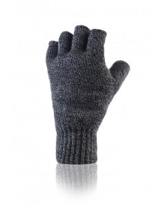 Men's Lined Fingerless Gloves