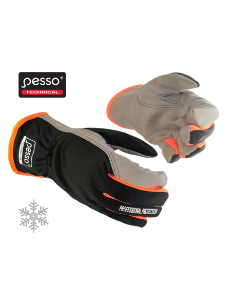 Gants cuir synthétique