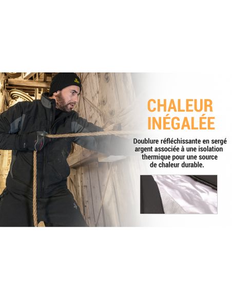 Veste Softshell imperméable, coupe vent, Thermique -29° – Refrigiwear
