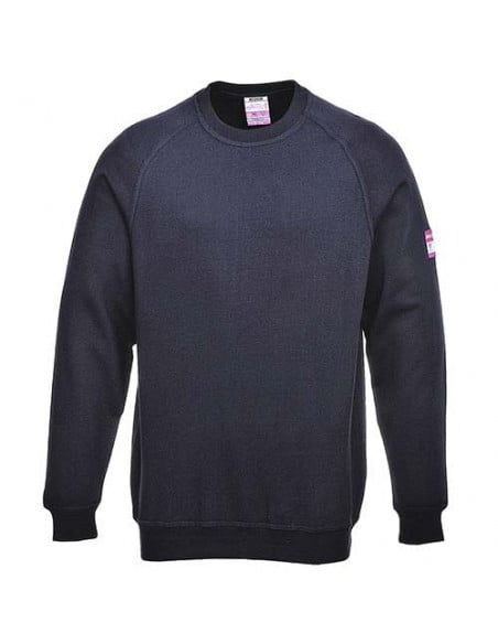 Sweat-Shirt ANTI-FEU, manches longues, retardateur de flamme, antistatique Unisexe