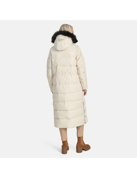 Off white long coat