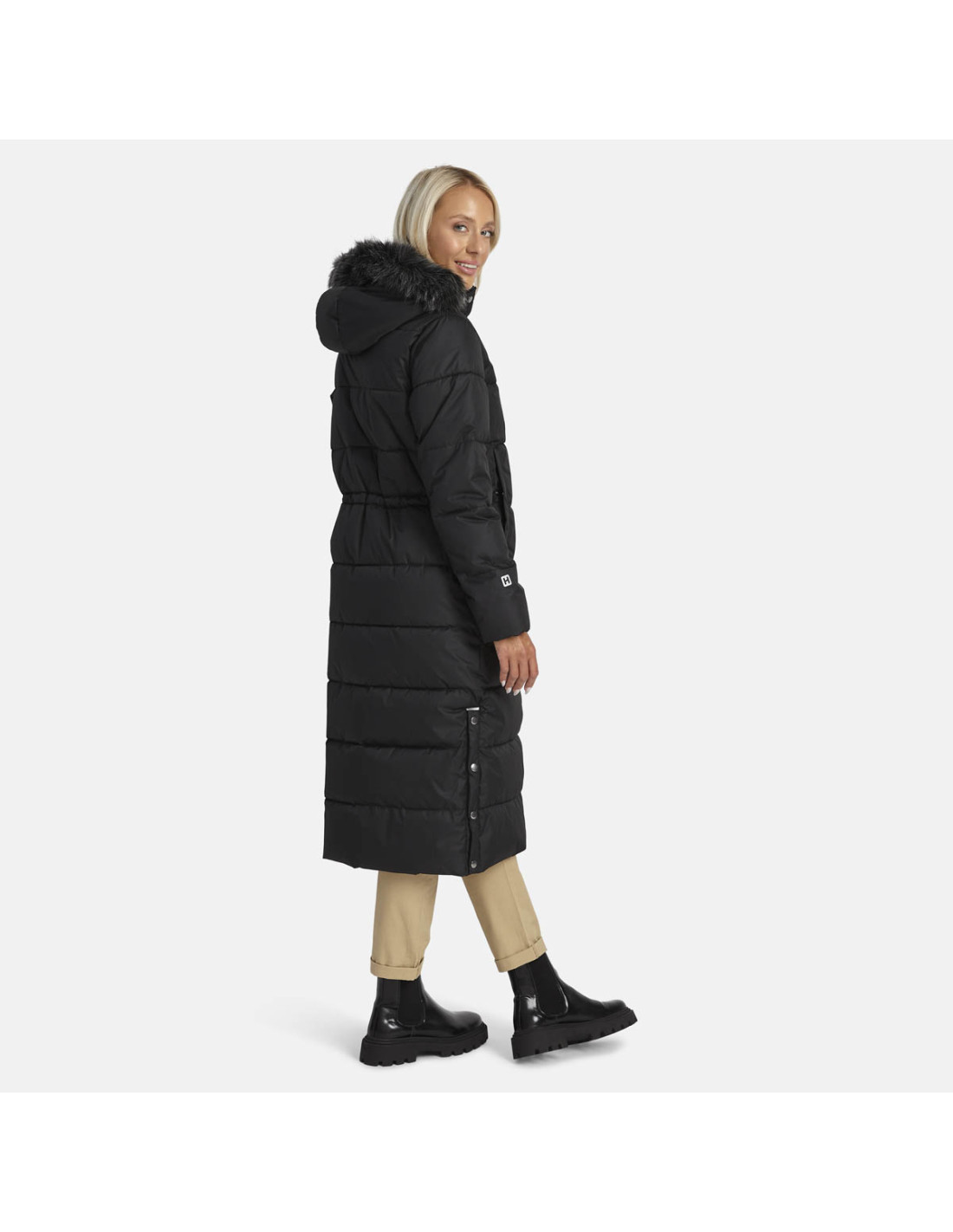 Manteau long hiver grand froid femme jusqu'au 3XL — Huppa Gudrun −20 °C