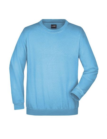 James & Nicholson Men's 300 gsm Round Neck Sweatshirt