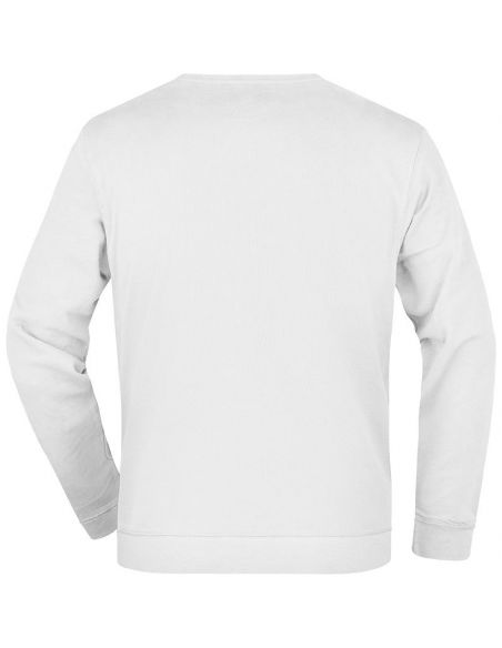 Men's sweatshirt round neck 100% Cotton James & Nicholson