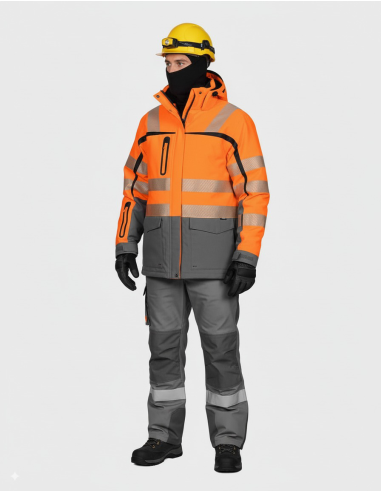 Parka Suédoise Homme haute visibilité...