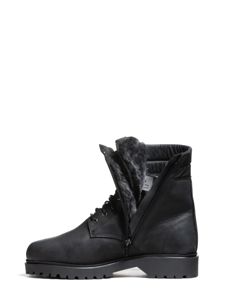 Winter Shoes Leather and Wool Men's Anfibio Lukas