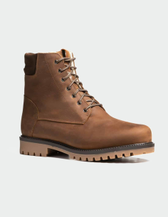 Chaussures d'Hiver Cuir et Laine Homme Anfibio Isak