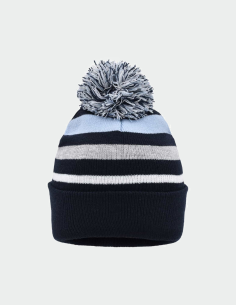 Double layered striped knit...