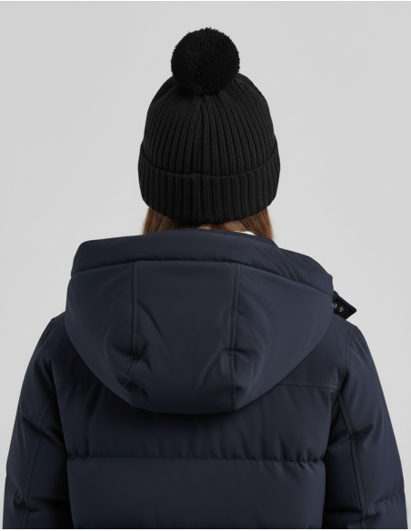 Bonnet Doux et Très chaud à pompon Femme – Heat Holders