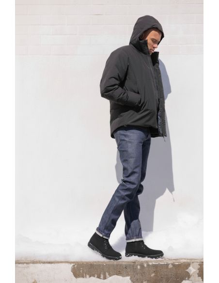 Winter Boots Leather and Genuine Shearling Men's Anfibio Lukas S
