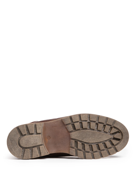 Winter Shoes Leather and Natural Wool Men's Anfibio Renzo