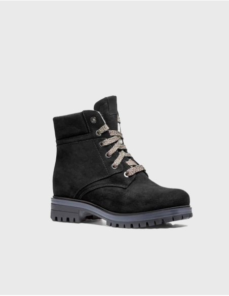 Winter Boots Leather and Wool Women's Anfibio Rakel