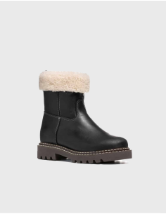 Winter Boots Leather and Wool Women's Anfibio Suren