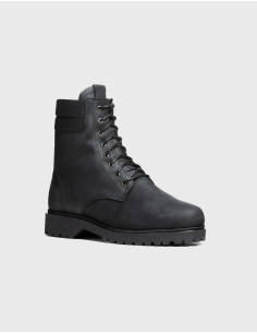 Chaussures d'Hiver Cuir et Laine Homme Anfibio Lukas