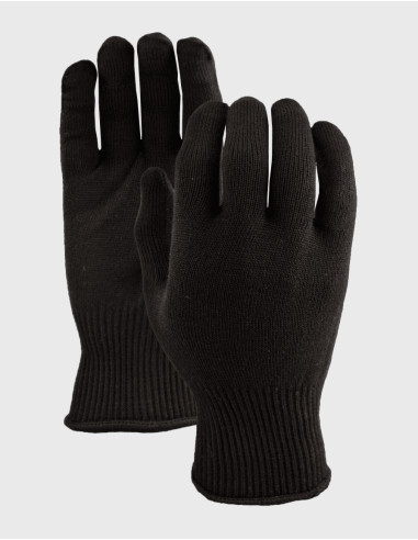 Sous-gant fin polyvalent tricot sans...
