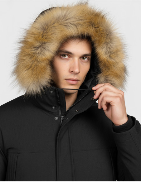 Parka Expedition Froid Extrême HommeStormtech, Noir