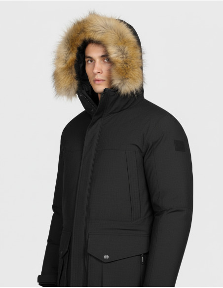 Parka Expedition Froid Extrême HommeStormtech, Noir