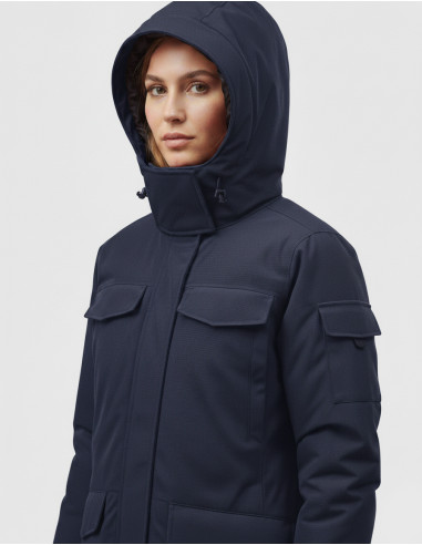 Parka thermique imperméable longue...