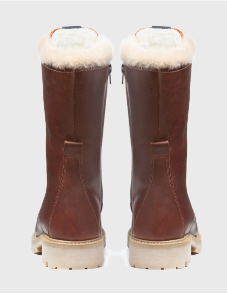 Winter Boots Women's Leather and Wool Anfibio Stockholm