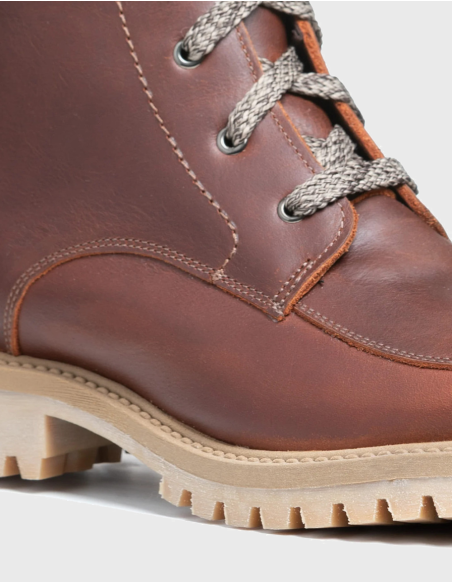 Winter Boots Women's Leather and Wool Anfibio Stockholm