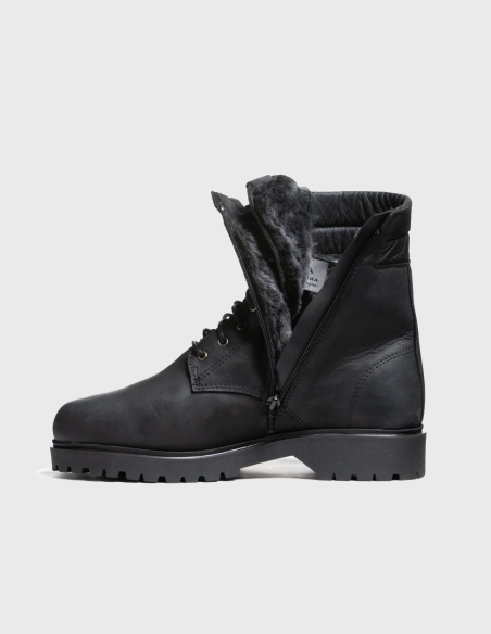 Chaussures d'Hiver Cuir et Laine Homme Anfibio Lukas