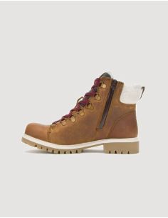Chaussures Hiver Femme en Cuir doublées Kamik -20°C