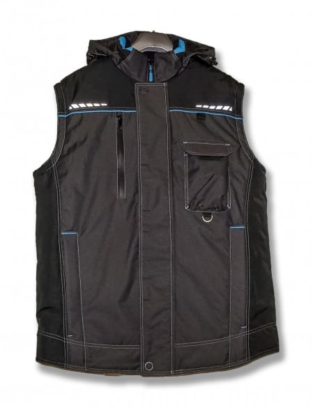 Veste de Travail Convertible Bodywarmer Homme Technoavia