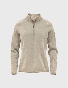 Women’s Avalante ¼-Zip Pullover with premium finish and comfort