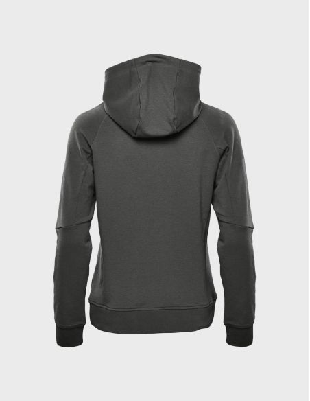 Sweatshirt Performance à capuche Femme CFH-3W Stormtech Gris