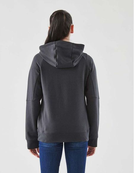 Sweatshirt Performance à capuche Femme CFH-3W Stormtech Gris
