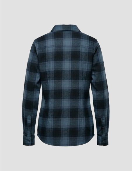 Bleu_Chemise Canadienne Femme à carreaux Chesapeake Stormtech