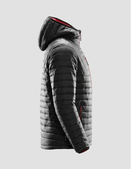Veste thermique à capuche Gravity – Stormtech – Homme - Noir/Rouge