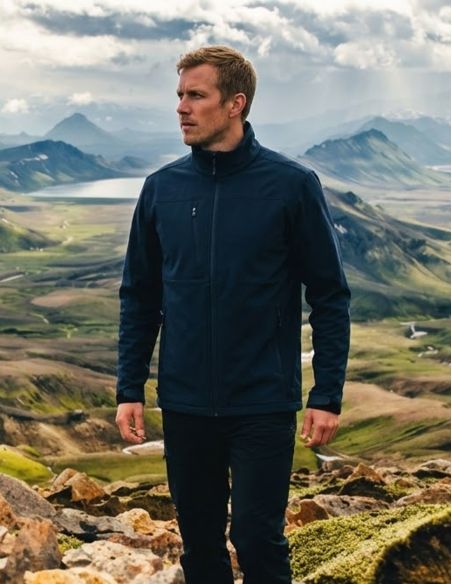 Stormtech Cascade Men’s Waterproof Softshell Jacket – H2XTREME® Windproof & Fleece-Lined