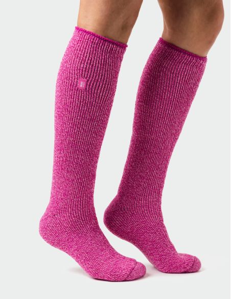 Chaussettes longues Femme laine mérinos – bottes et froid intense – Heat Holders
