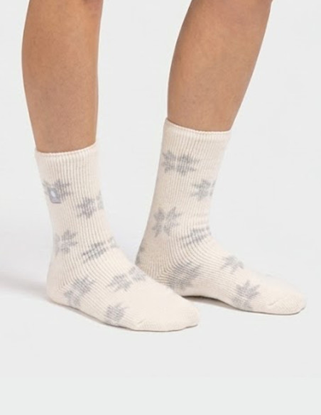 Ladies thermal socks with snowflake pattern – Heat Holders Snowflake