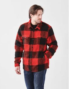 Winter Sherpa Overshirt Caribou Stormtech FGX1 Unisex 2
