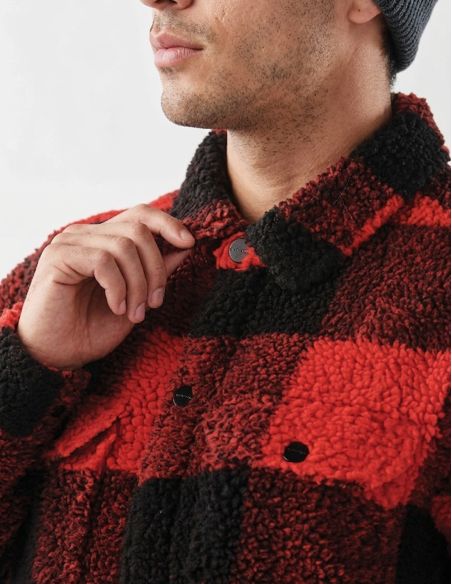 Winter Sherpa Overshirt Caribou Stormtech FGX1 Unisex