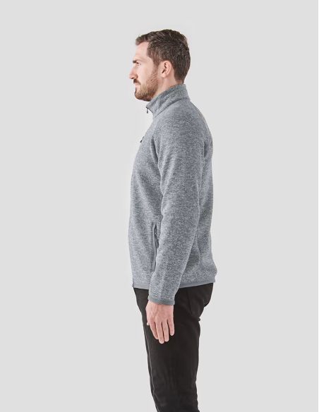 Veste polaire pour homme zippée intégrale Avalante STFHZ1 Stormtech Gris