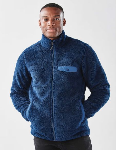 Veste Polaire Sherpa Homme Stormtech Bleu